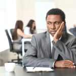 man facing discrimination in work