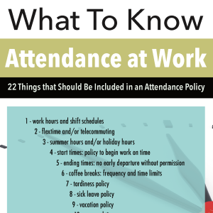 attendance policy infographic